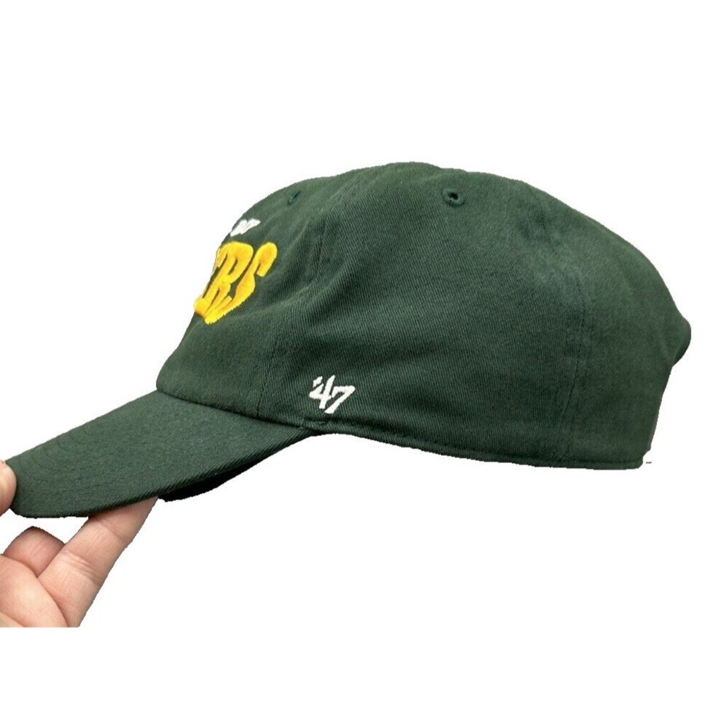 Green Bay Packers New 47‎ MVP Center Line Green Strapback Era Hat Cap - Picture 2 of 8